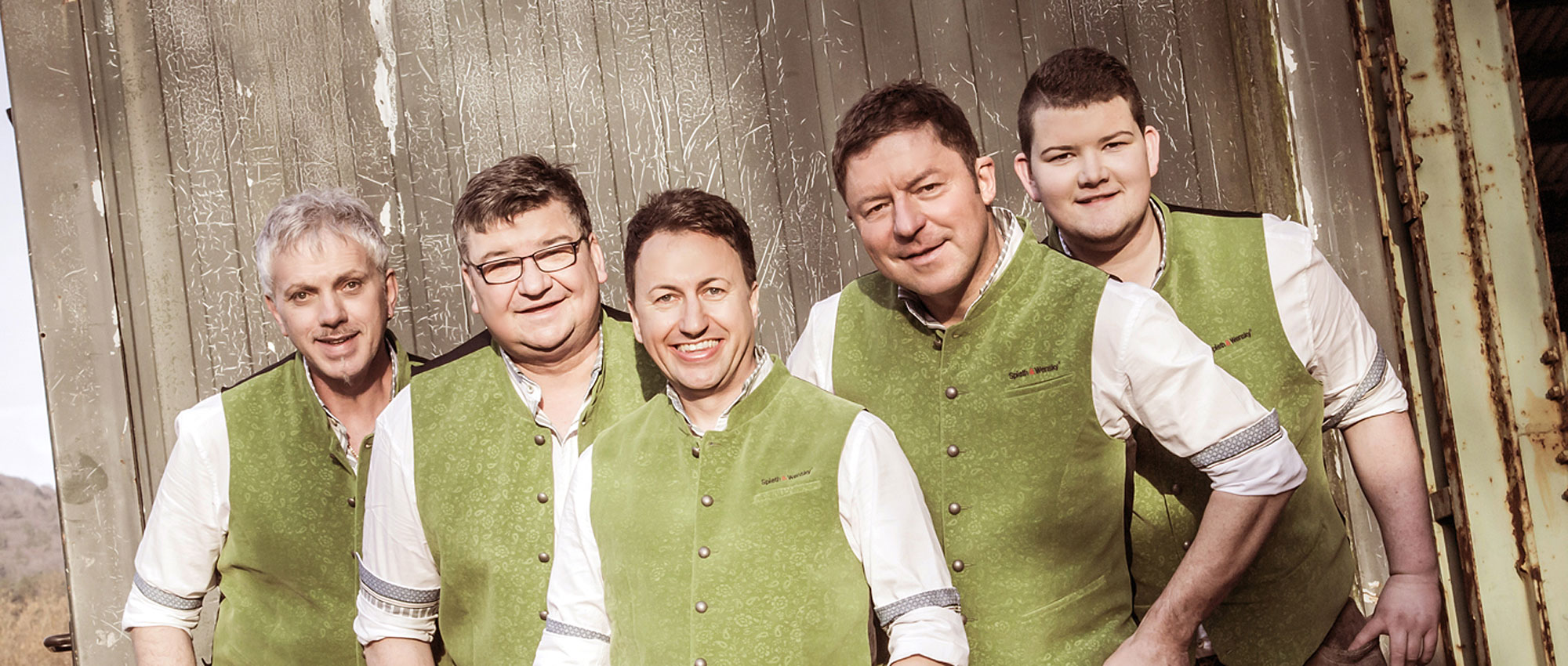 Fünf sympathische Musiker aus dem Bayerischen Wald